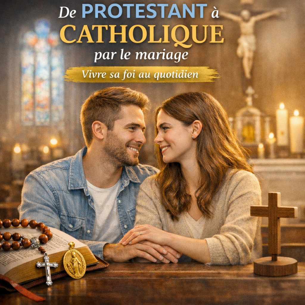✝️ De protestant à catholique par le mariage : mon chemin, mes questions, mes repères
