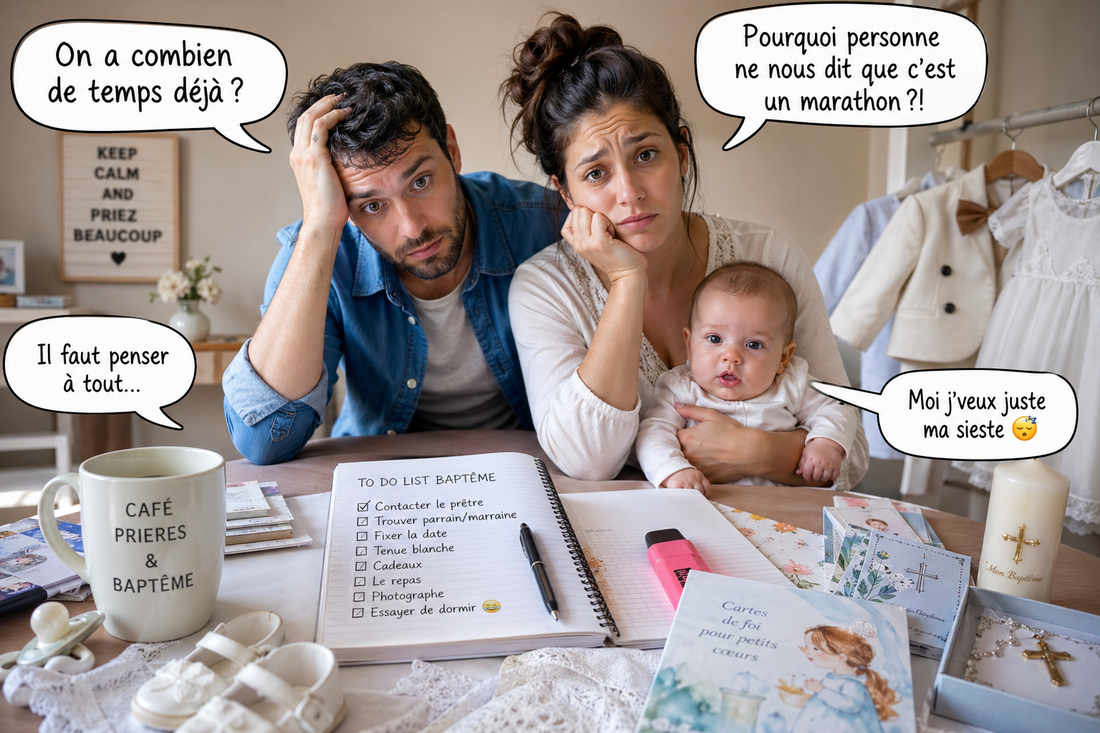 👶✨ Préparer le baptême de son bébé : le guide (presque) parfait