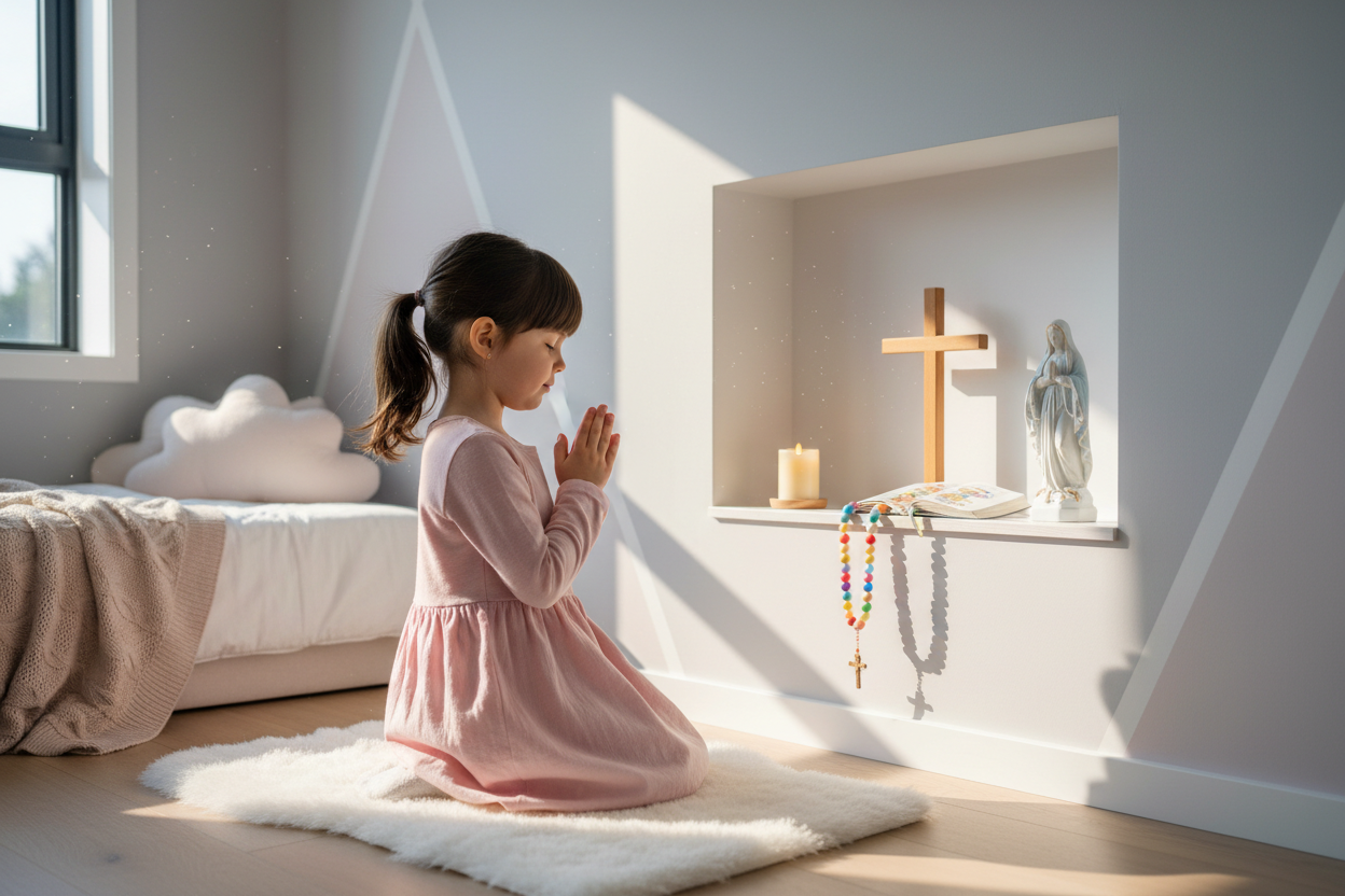 objet de prière enfant sécurisé unumsacra