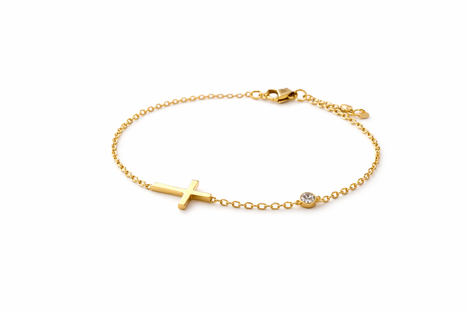Bracelet Croix Délicat – Chic & Spirituel