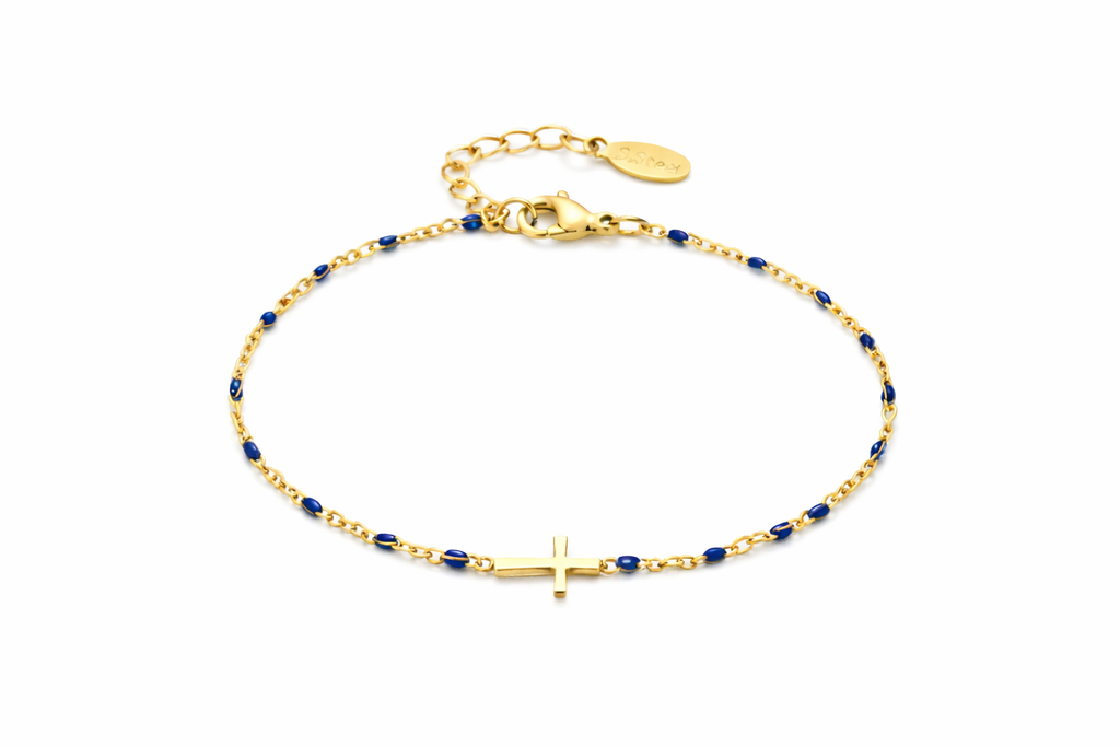 Bracelet Croix Femme – Élégance Bohème et Finesse