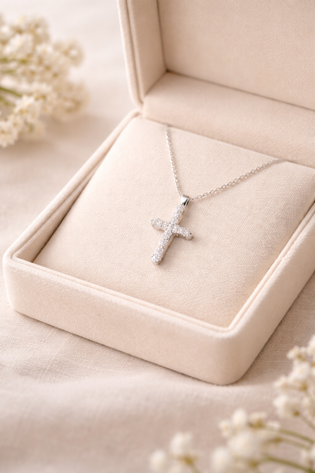 Croix en Argent Sterling 925 – Bijou Catholique Haut de Gamme