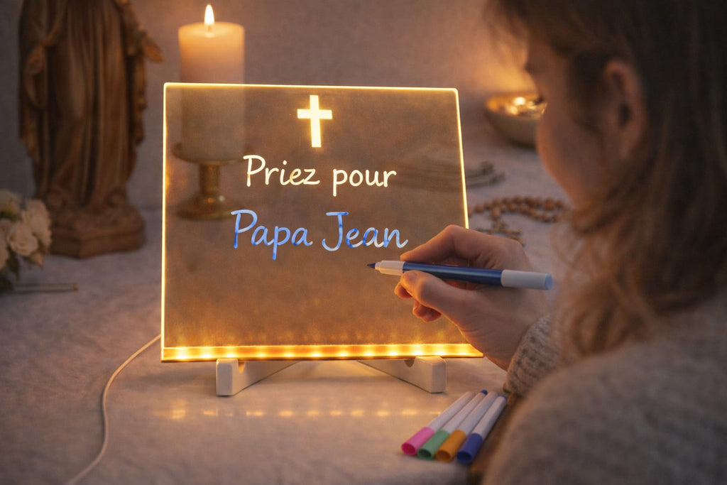 Planche Lumineuse pour Prière – Adultes