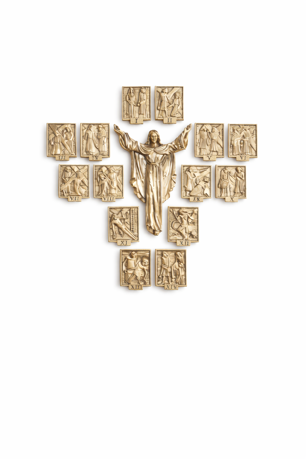 Station de la Croix Murales – Art Chrétien Sacré & Élégant