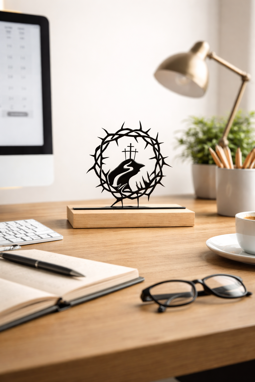 Symbole de la Passion – Décoration Sacrée de Table