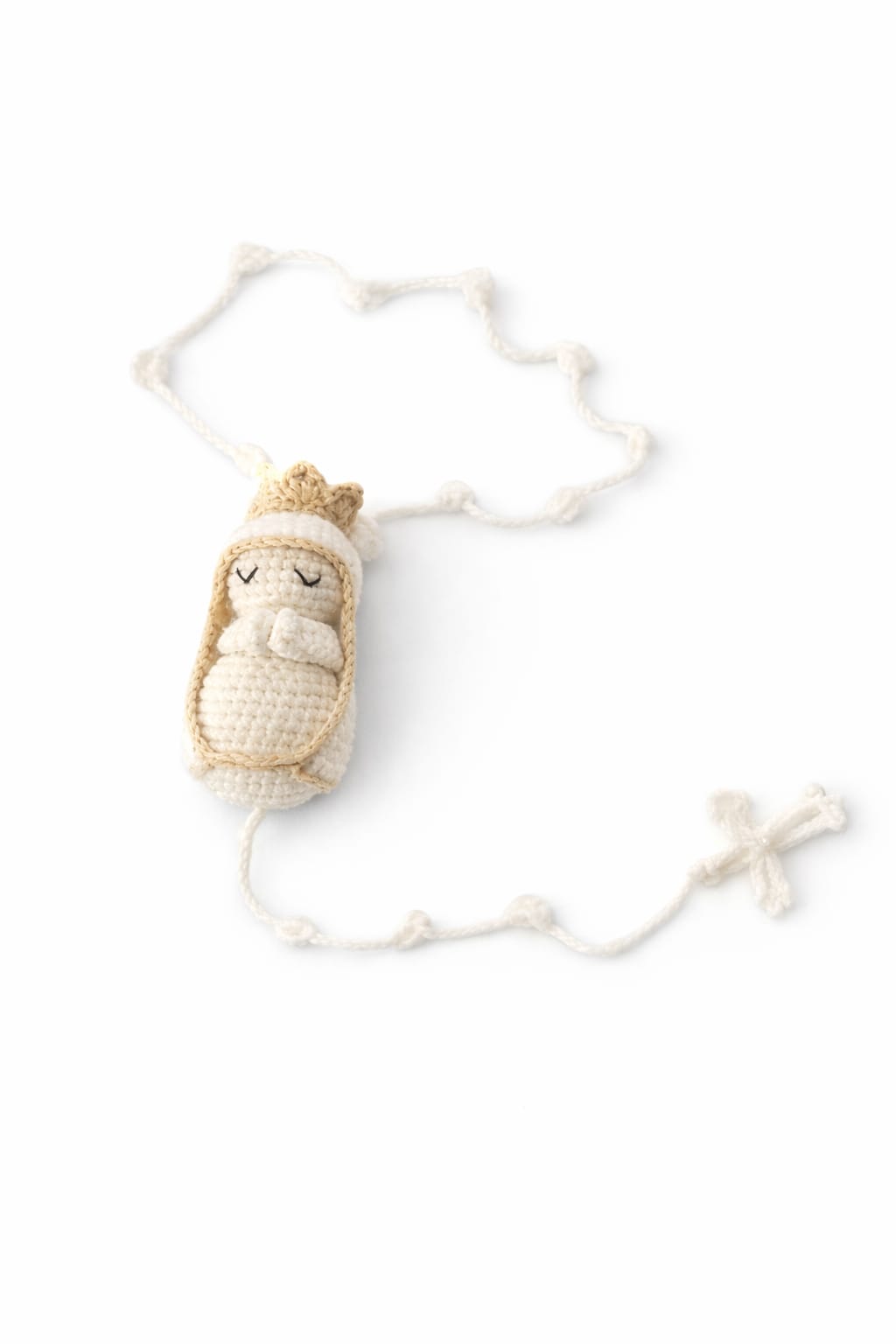 Mon premier chapelet nourrisson\bébé fait main