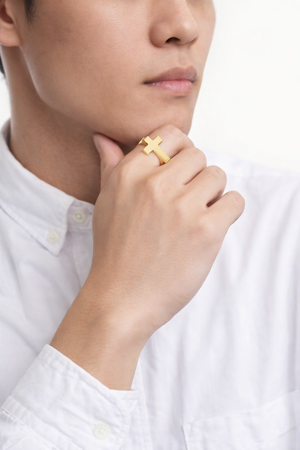 Bague Croix Homme – Élégance et Style Intemporel