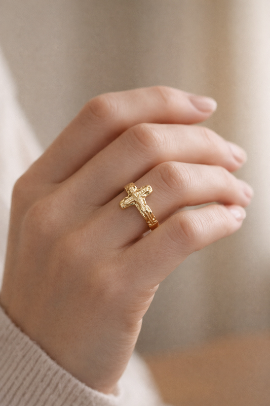 bague prière chrétienne