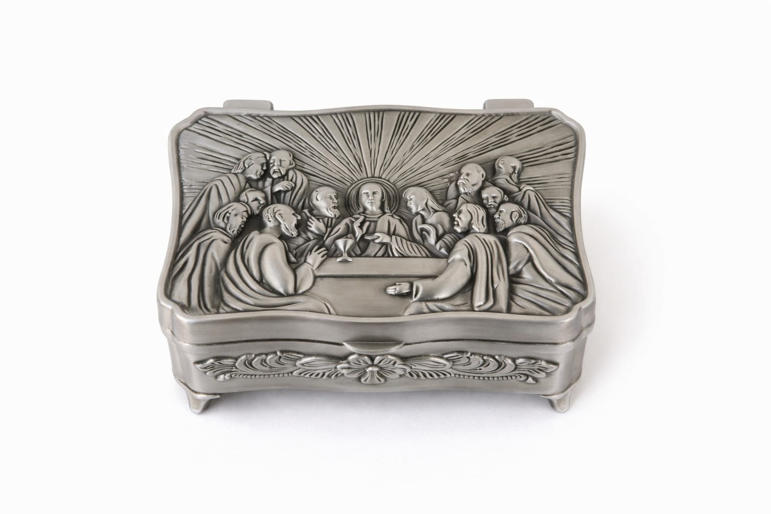 Écrin de Prière – Boîte de Rangement Chrétienne