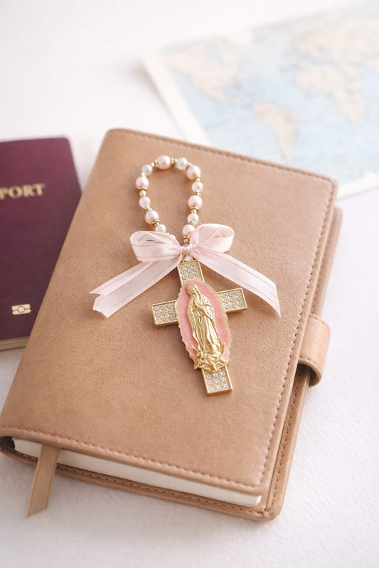 Breloque catholique de protection Vierge Marie