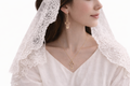 Ensemble collier et boucles d’oreilles Croix de Grâce